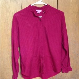 Lloyd Williams slubbed silk shirt